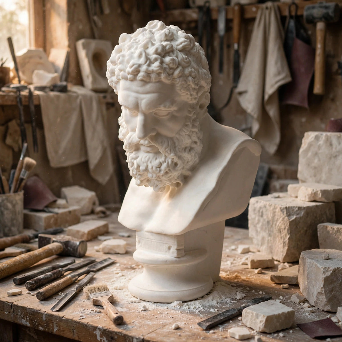 Mythical Hercules Statue