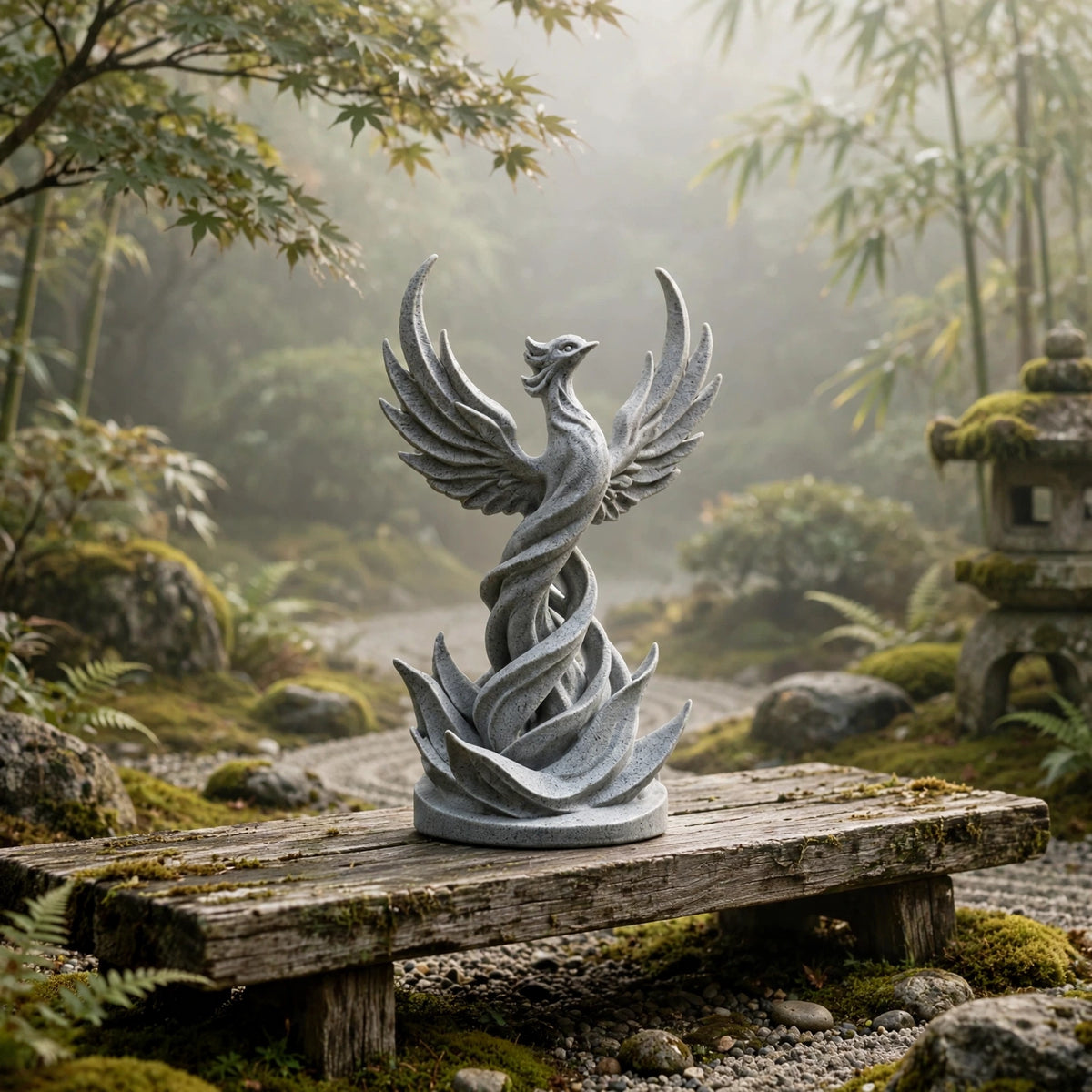 Rising Pheonix Sculpture