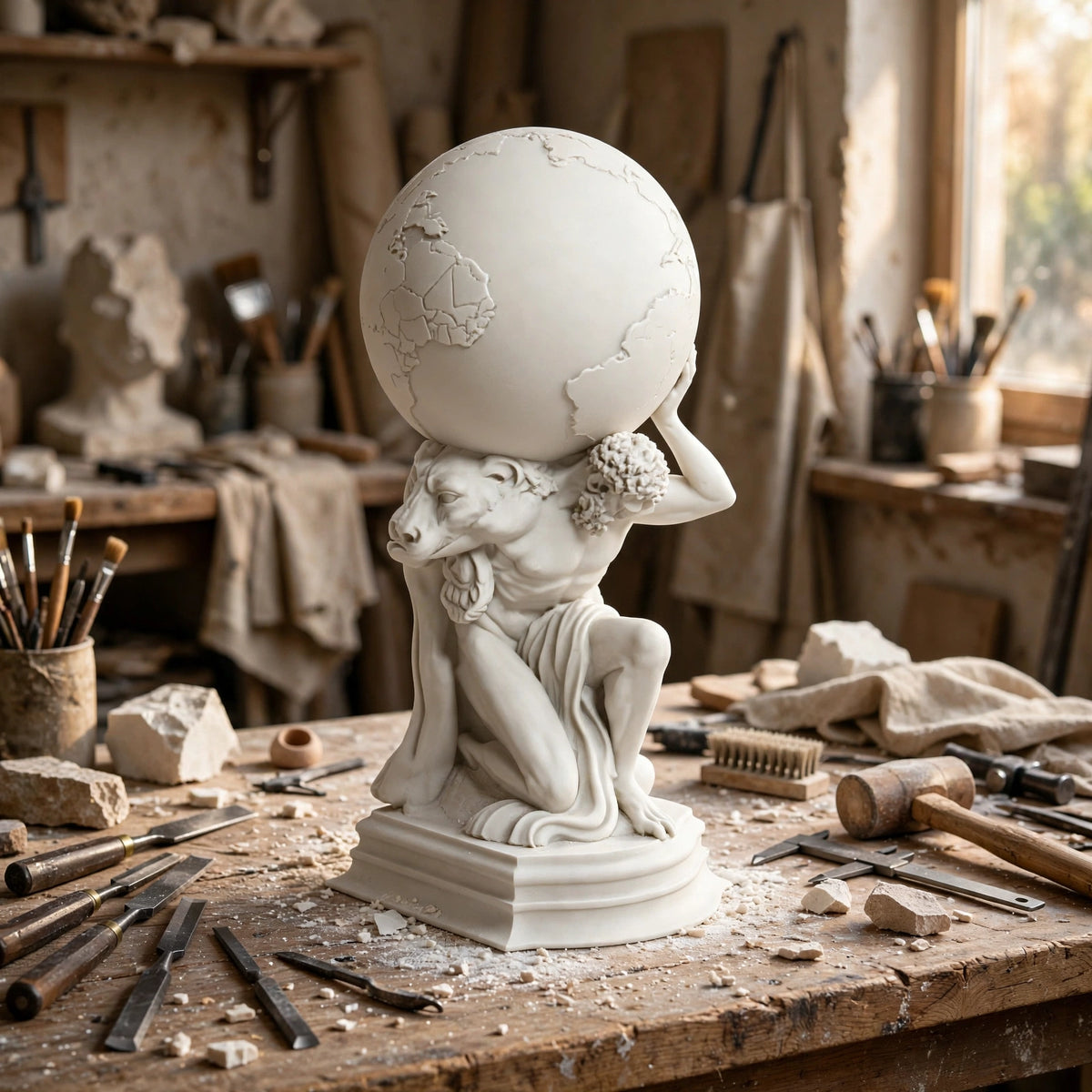 Atlas 'The Bearer' Sculpture