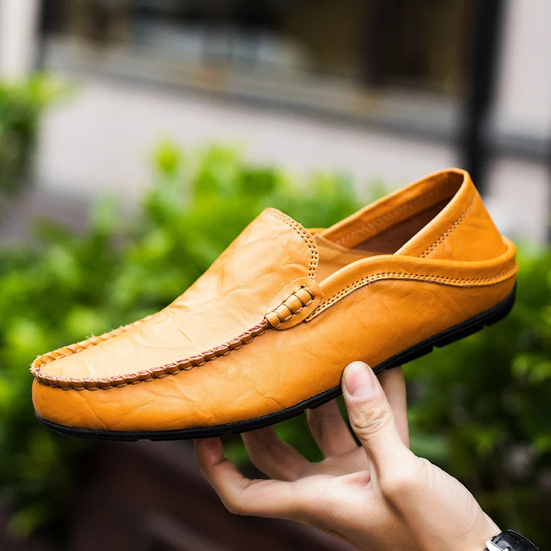 Giovanni Leather Loafers