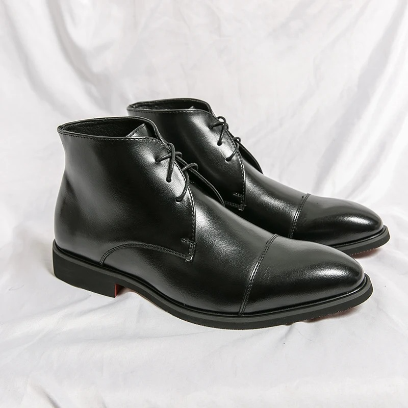 Ashbury Leather Boots