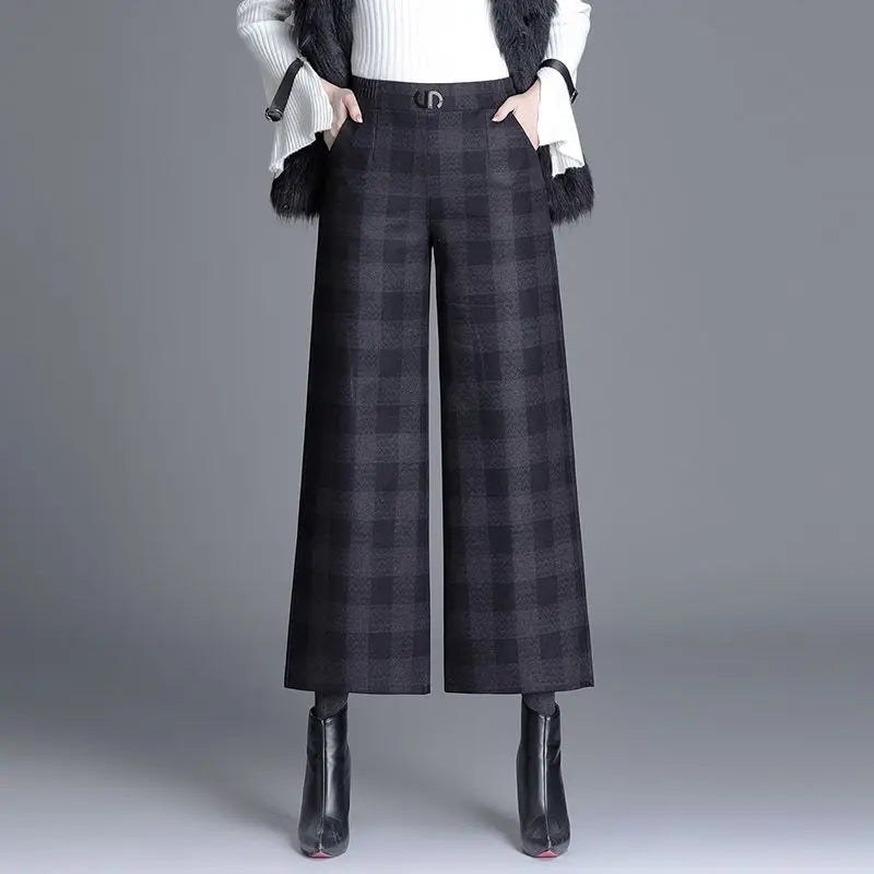 Madison Plaid Trousers