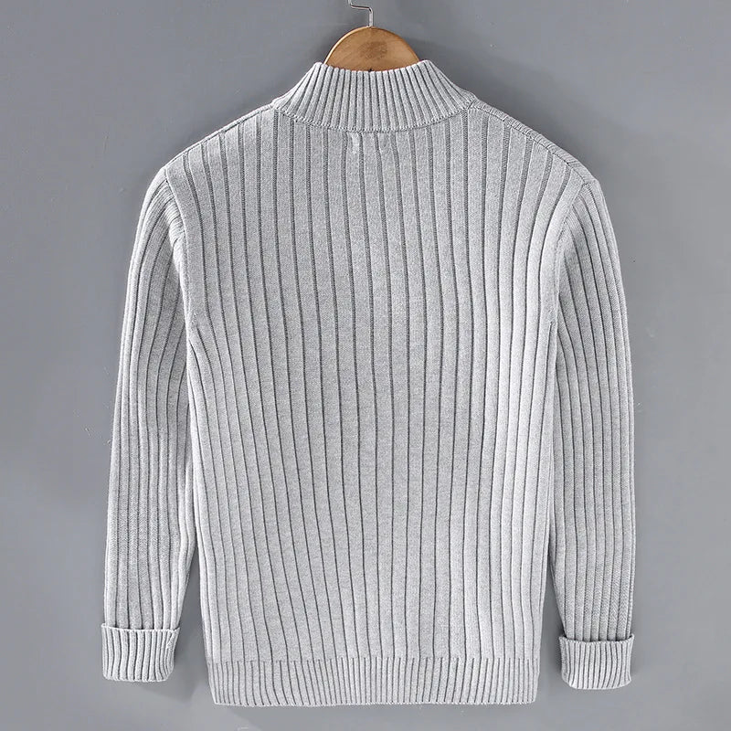 Marlowe Full-Zip Rib Cardigan