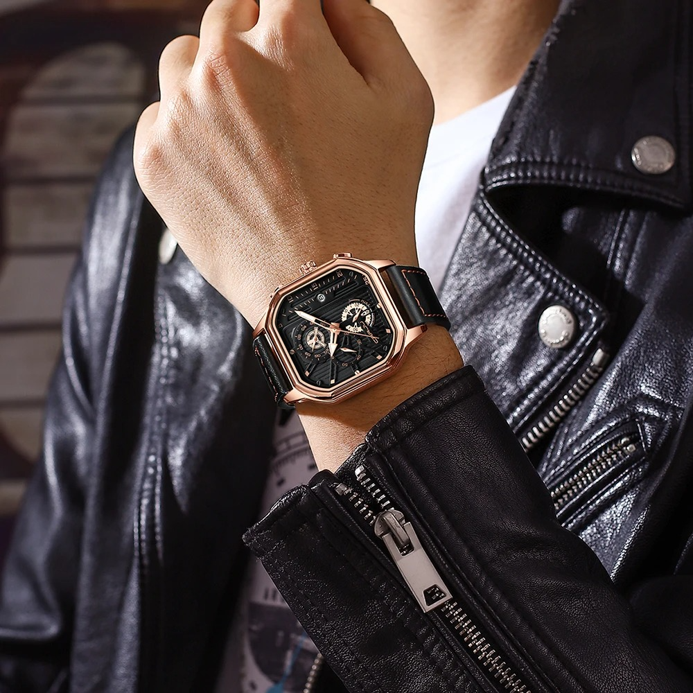 Grand Noir Quartz Watch