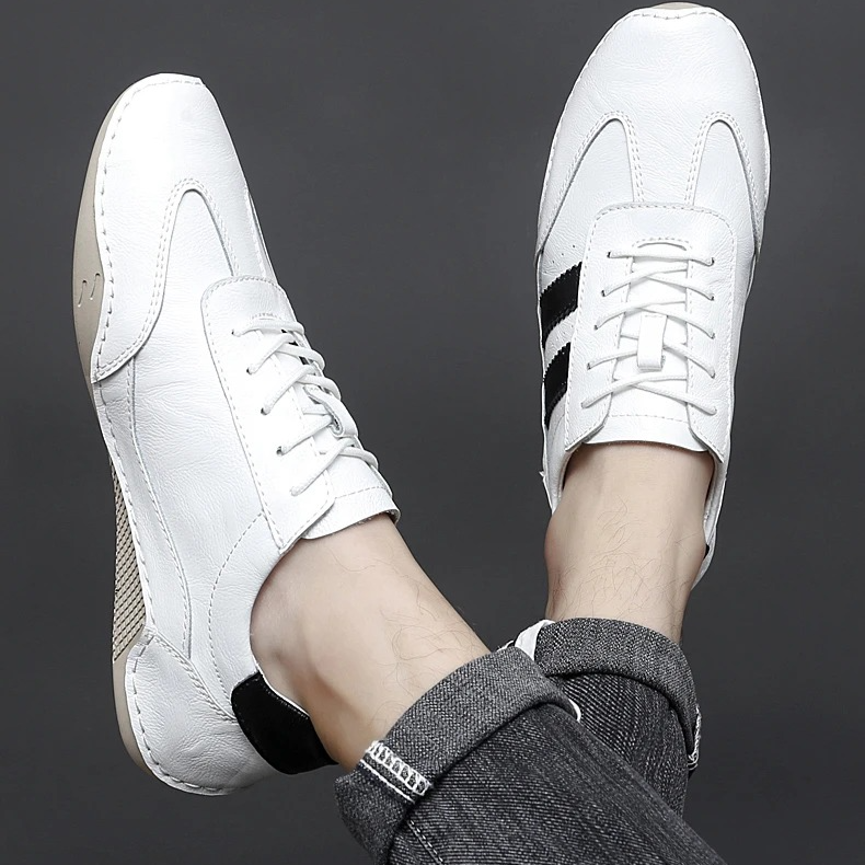 Luciano Italian Leather Sneakers