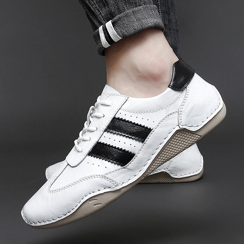 Luciano Italian Leather Sneakers