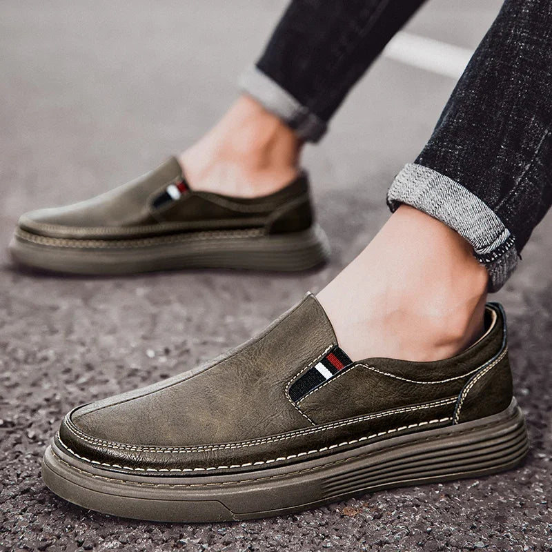 Oxford Leather Loafers