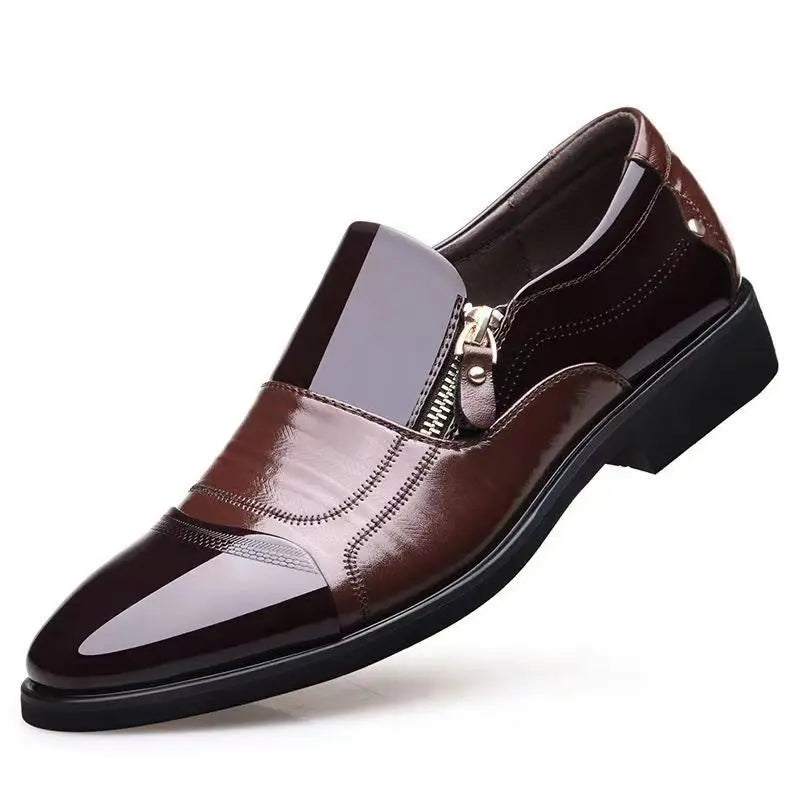 Brunello Italian Leather Loafers