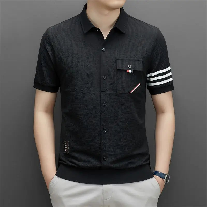 Stratton Knit Polo Shirt