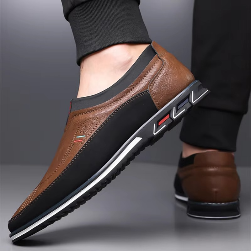 Lorenzo Genuine Leather Sneakers
