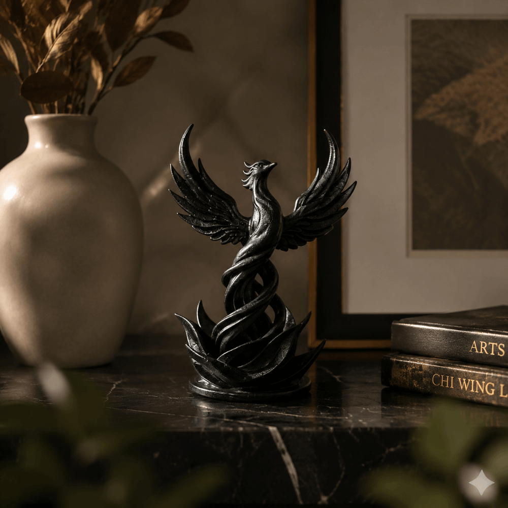 Rising Pheonix Sculpture