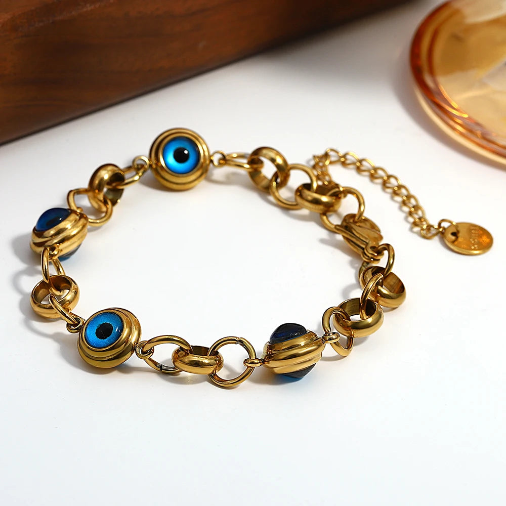 Aurora Evil Eye Bracelet
