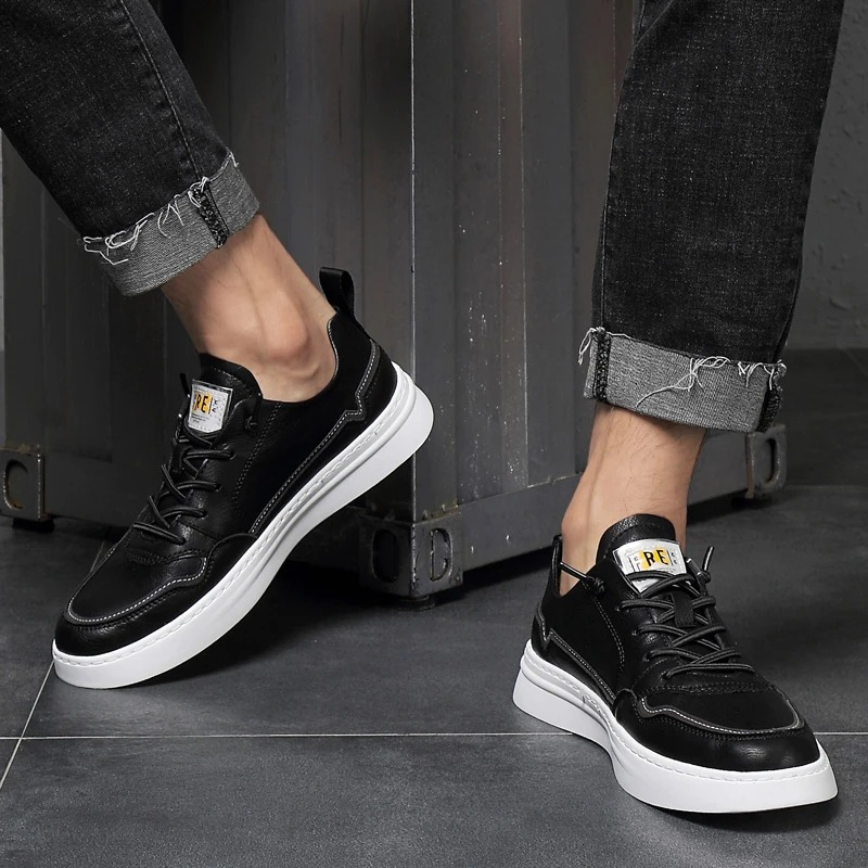 Cavaro Genuine Leather Sneakers