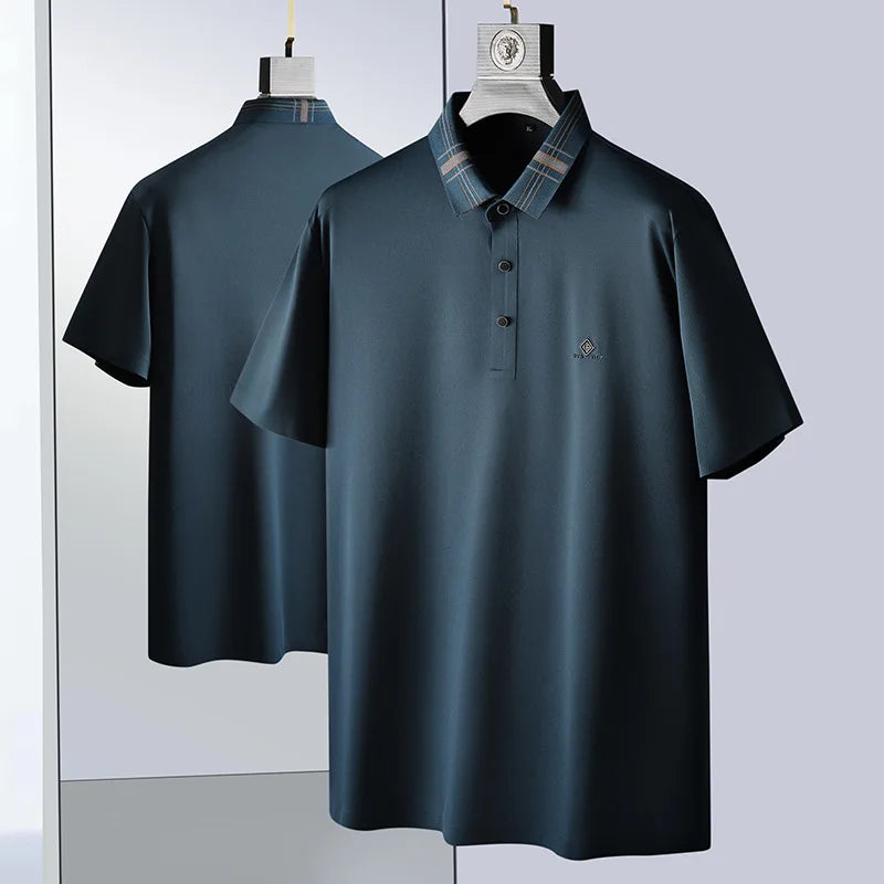 Herrod Plaid Polo Shirt