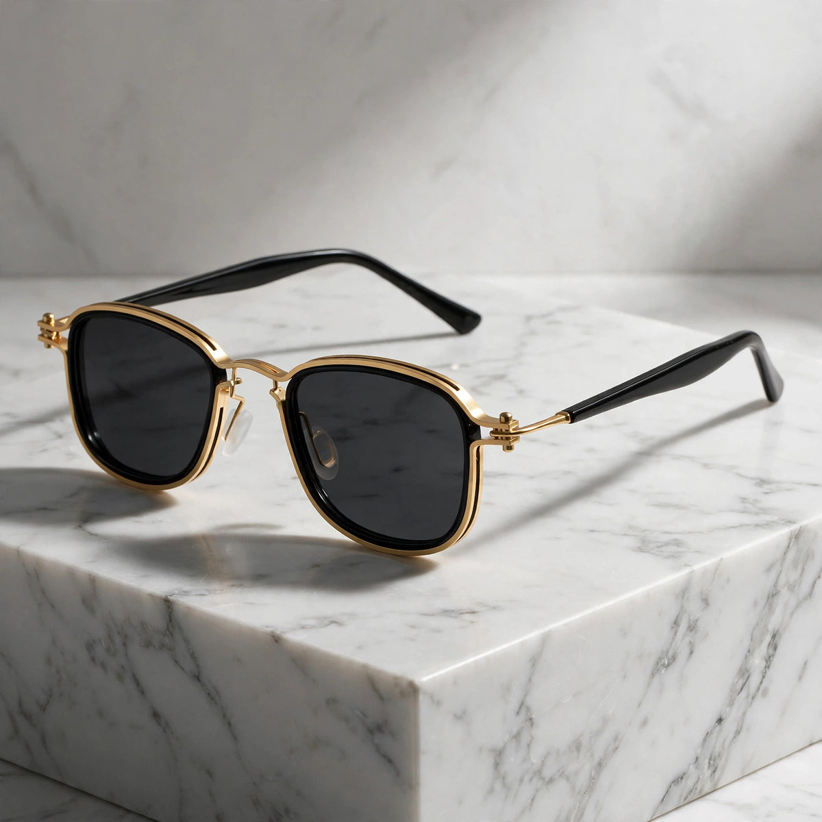 Saki Riveted Sunglasses