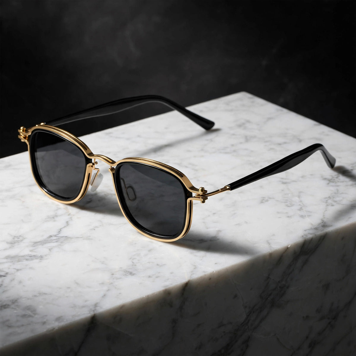 Saki Riveted Sunglasses