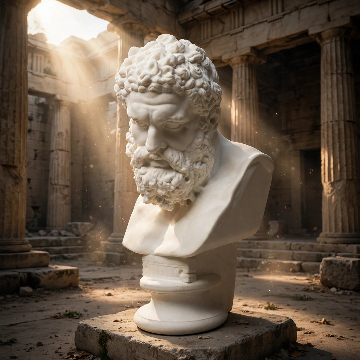 Mythical Hercules Statue