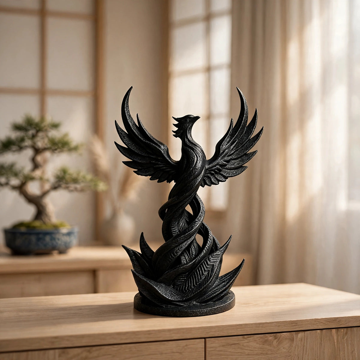 Rising Pheonix Sculpture