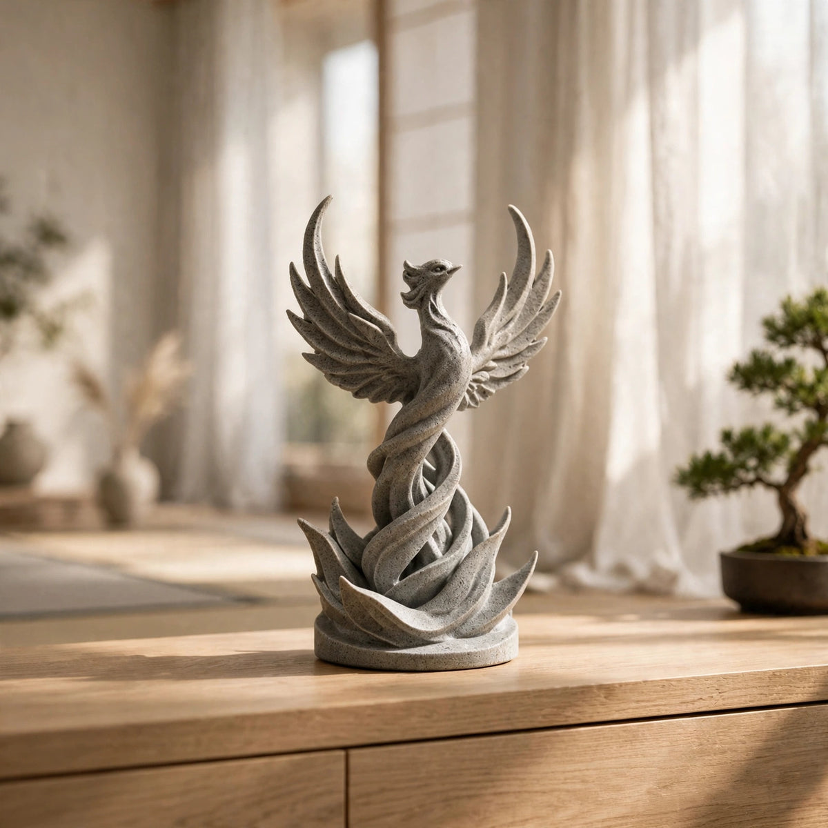 Rising Pheonix Sculpture
