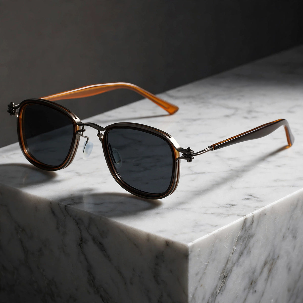 Saki Riveted Sunglasses