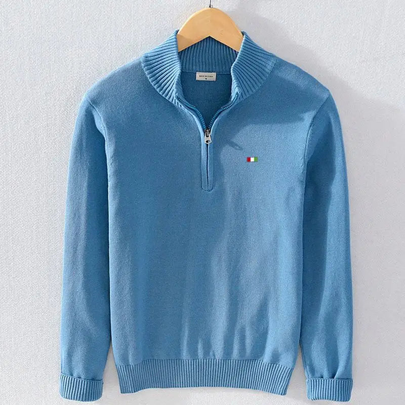 Riviera Quarter Zip Sweater