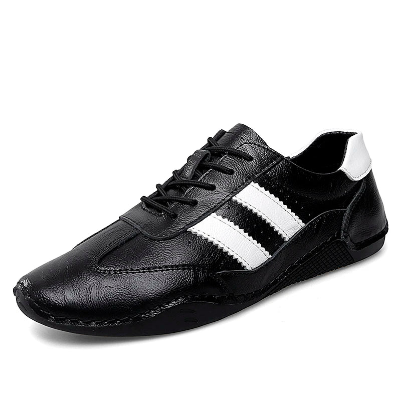 Luciano Italian  Leather Sneakers
