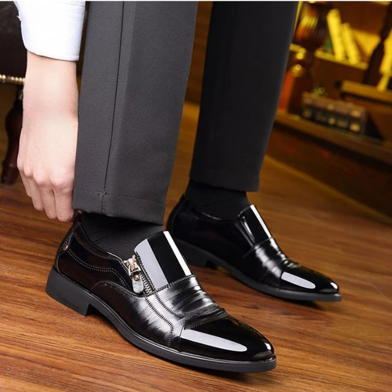 Brunello Italian Leather Loafers
