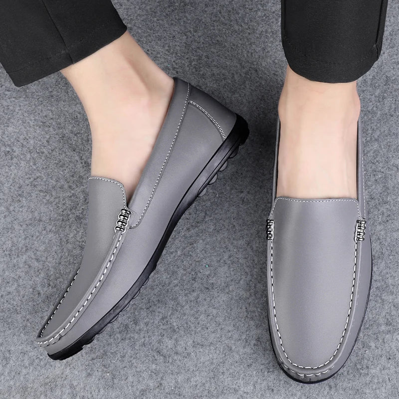 Lucent Leather Loafers