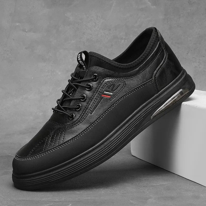 Gravado Leather Sneakers