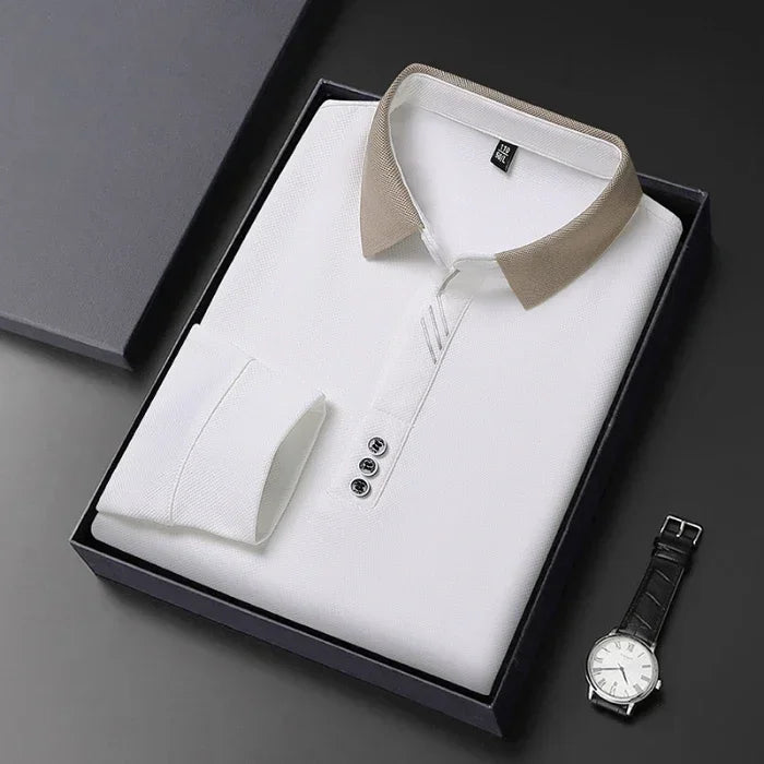 Bellevue Long-Sleeve Polo Shirt
