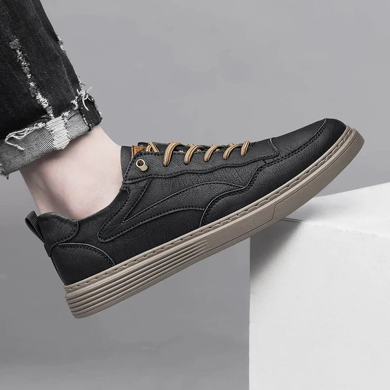 Maverick Genuine Leather Sneakers