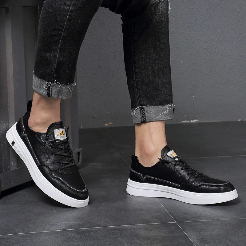 Cavaro Genuine Leather Sneakers
