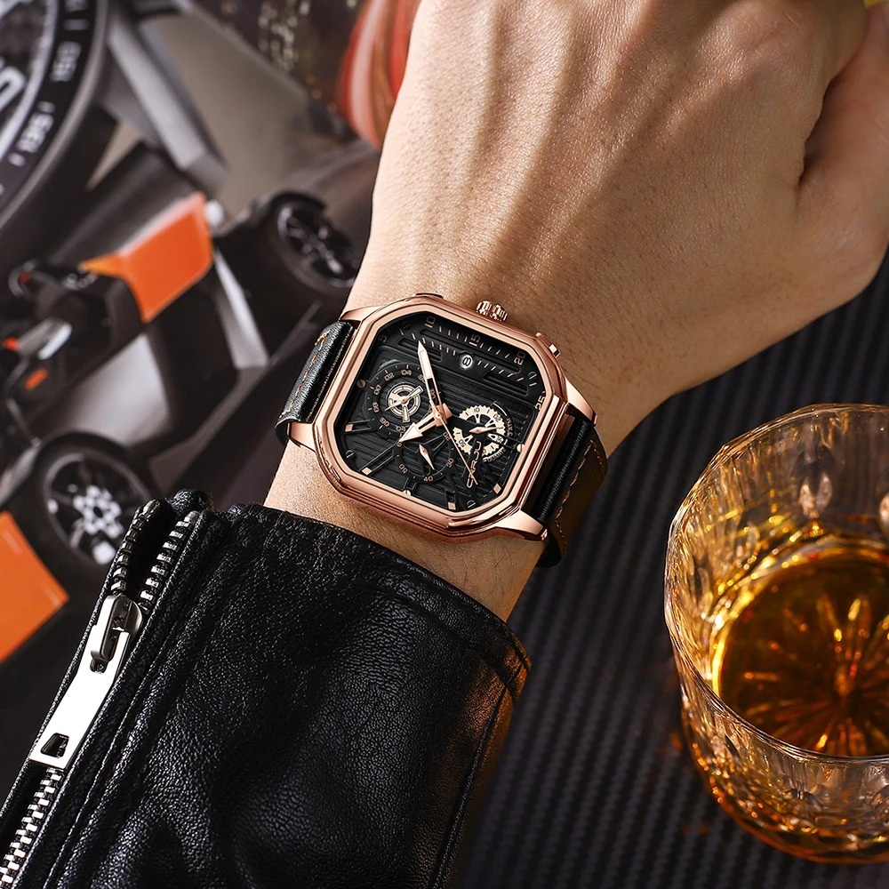 Grand Noir Quartz Watch