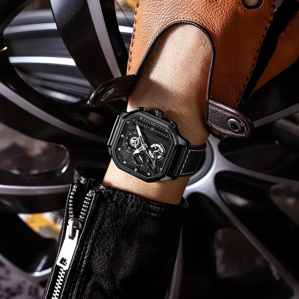 Grand Noir Quartz Watch
