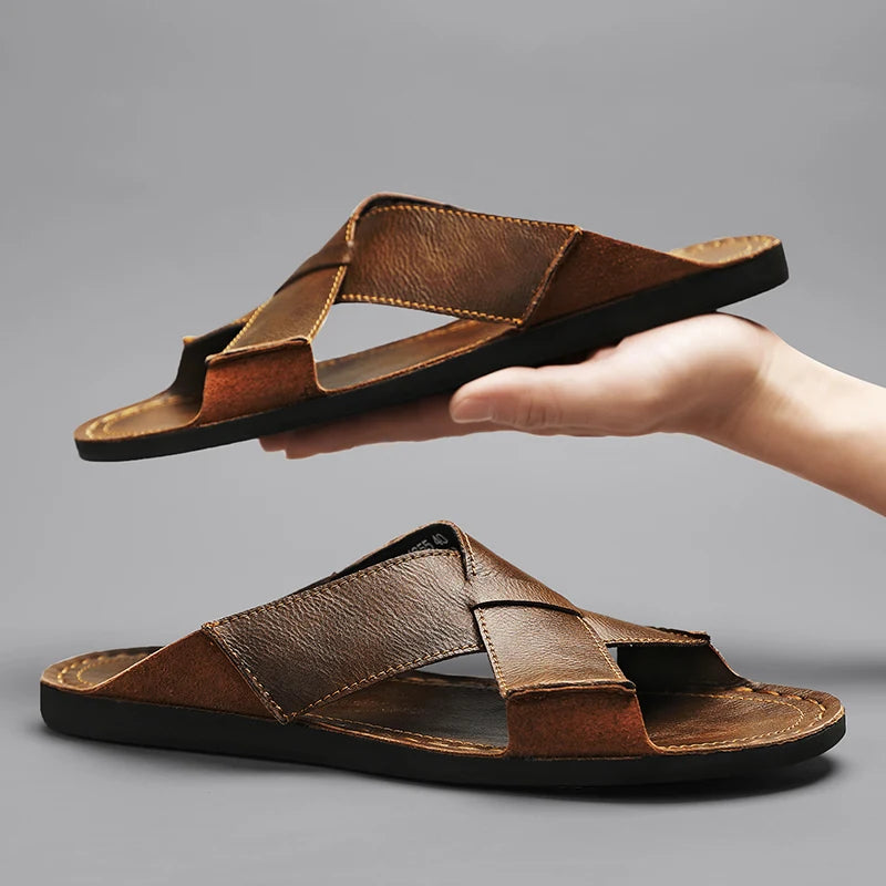 Saville Genuine Leather Sandals