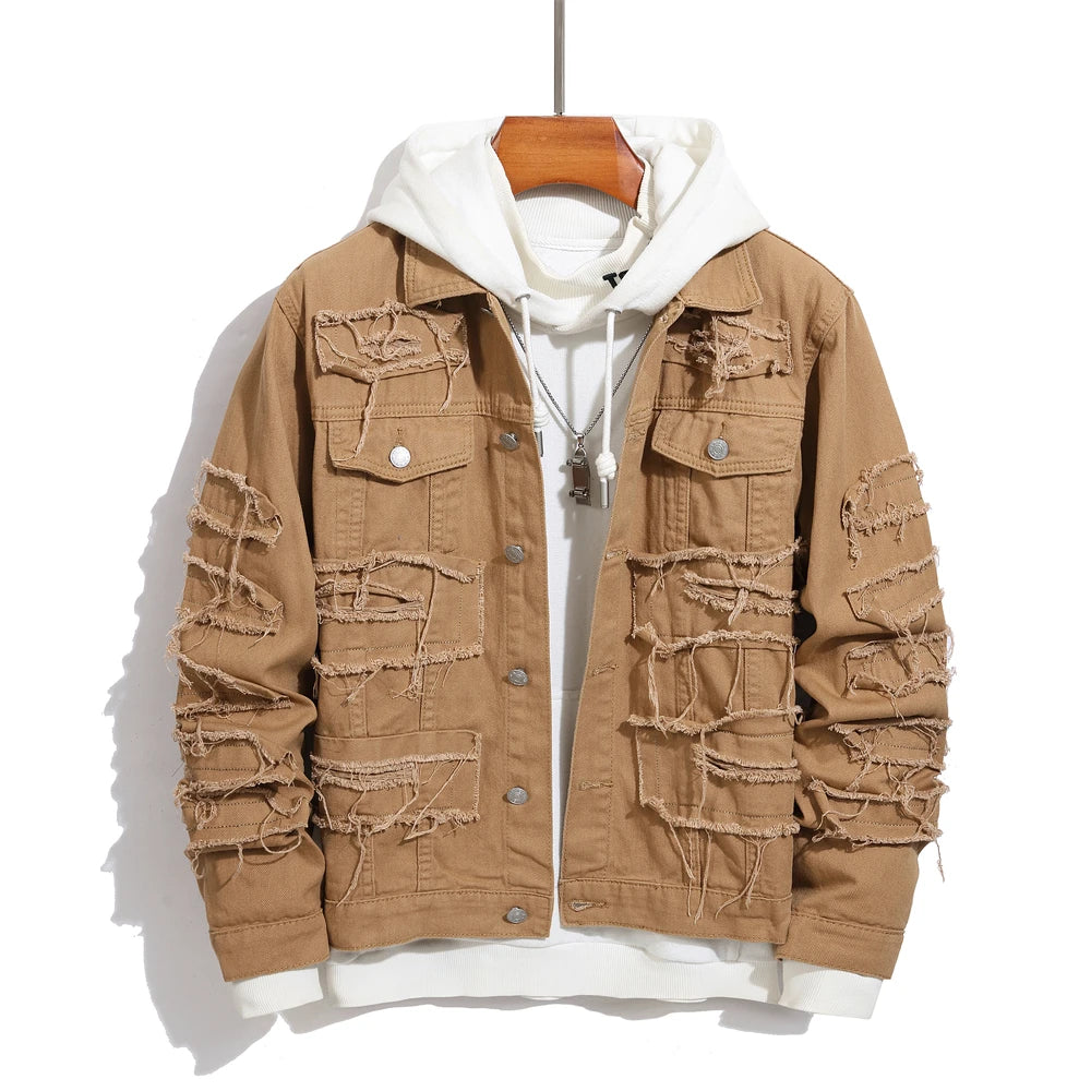 Mercer Fray Denim Jacket