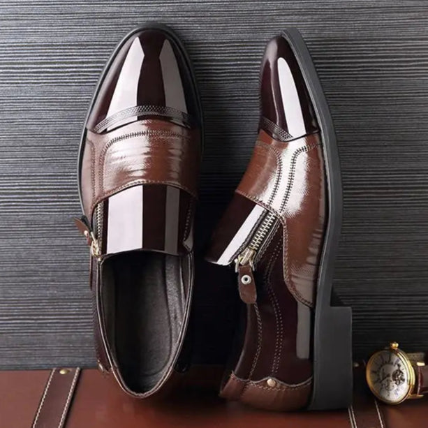 Brunello Italian Leather Loafers