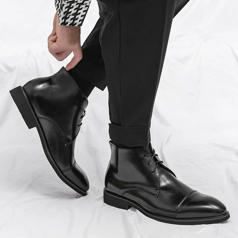 Ashbury Leather Boots