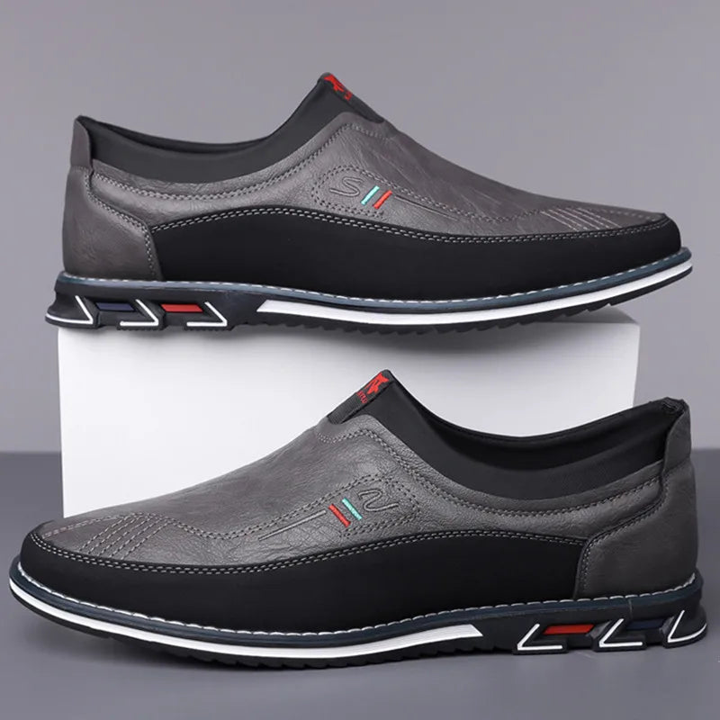 Lorenzo Genuine Leather Sneakers