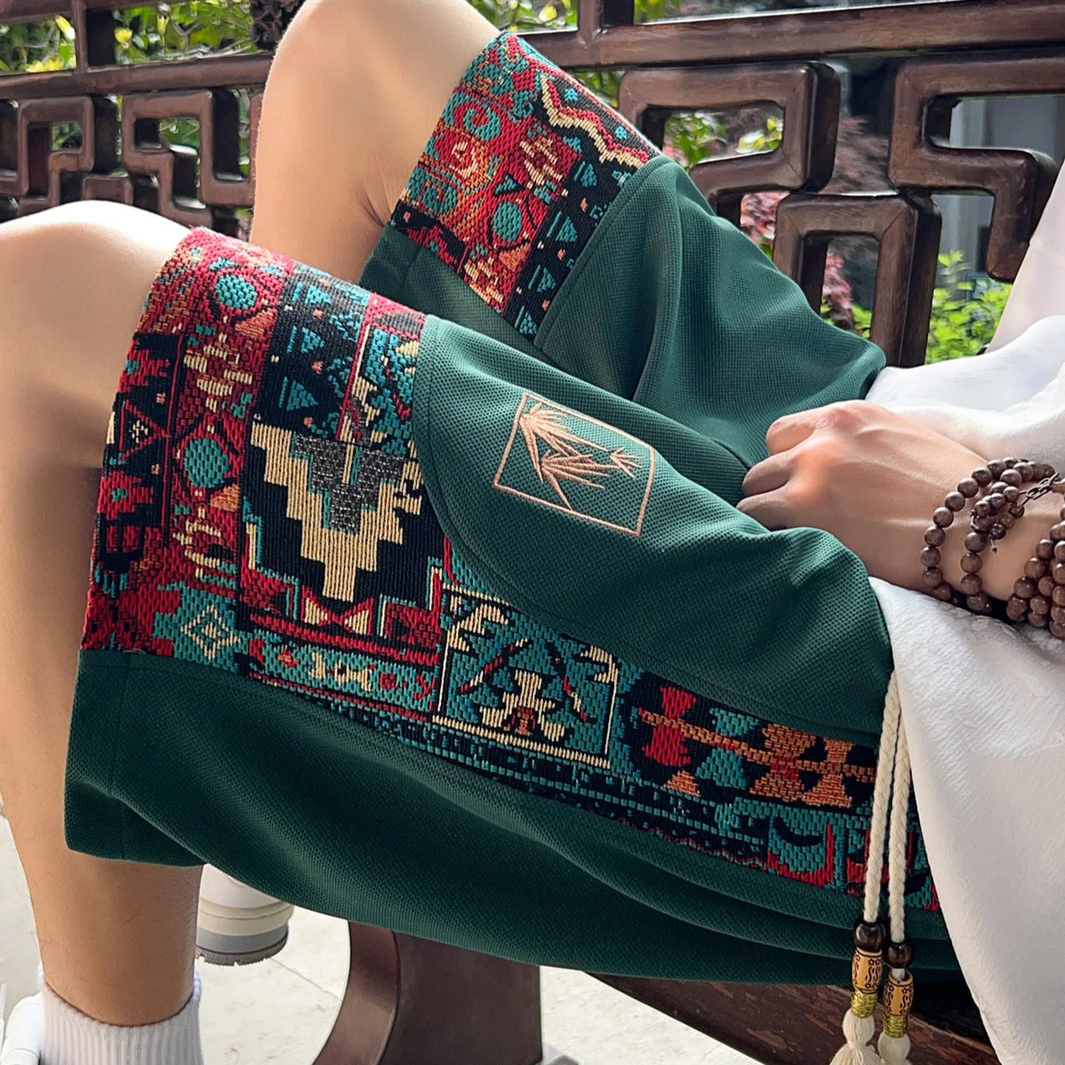 Satori Woven Patch Shorts
