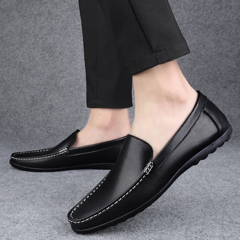 Lucent Leather Loafers