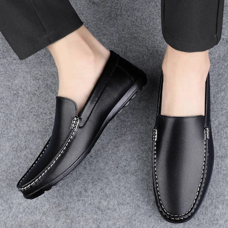 Lucent Leather Loafers