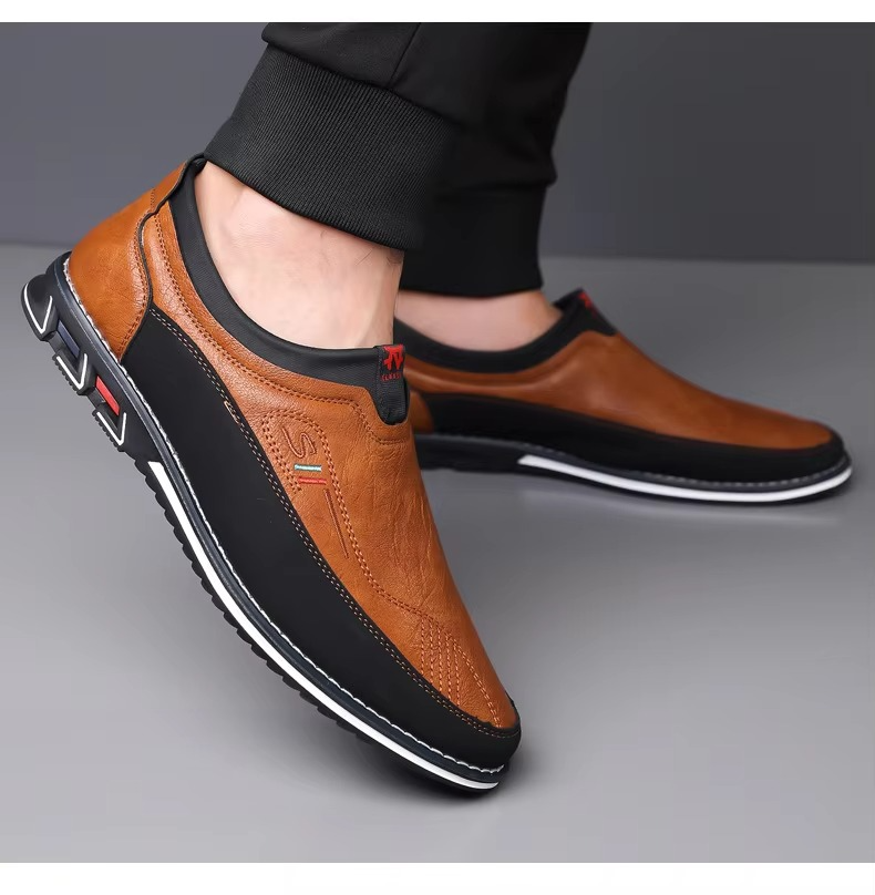 Lorenzo Genuine Leather Sneakers