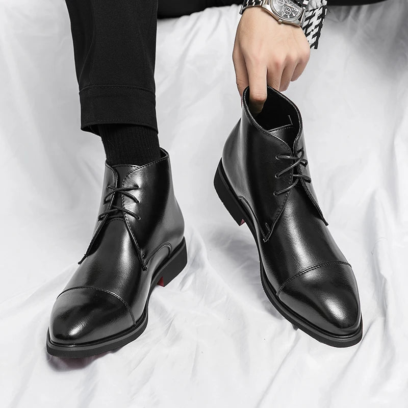 Ashbury Leather Boots