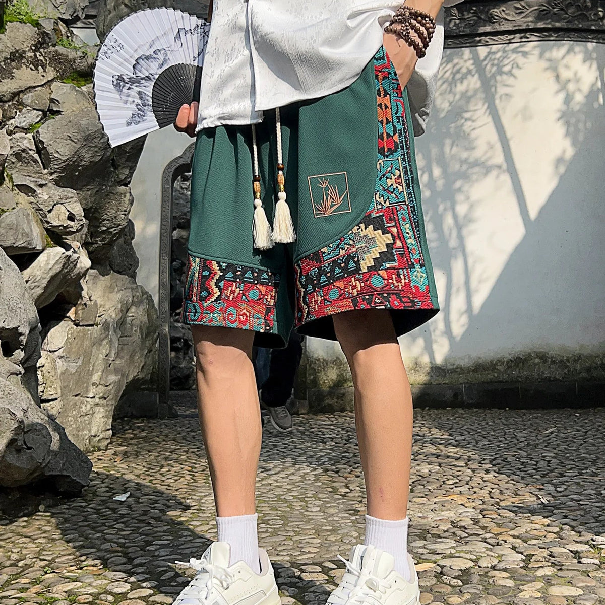 Satori Woven Patch Shorts
