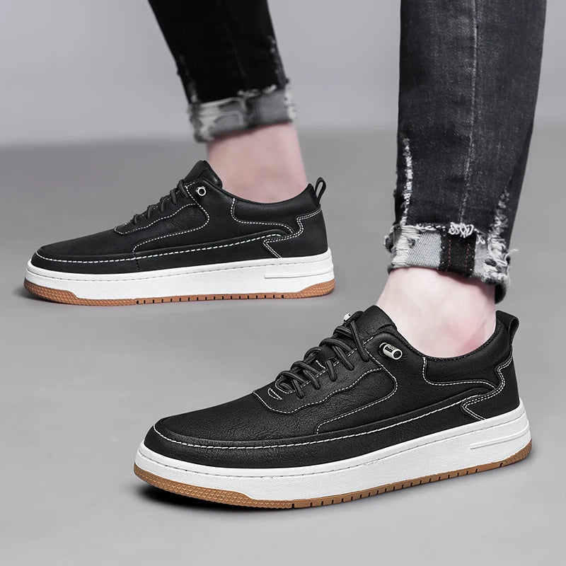 Oxford Leather Sneakers