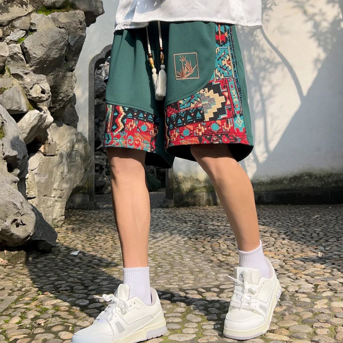 Satori Woven Patch Shorts