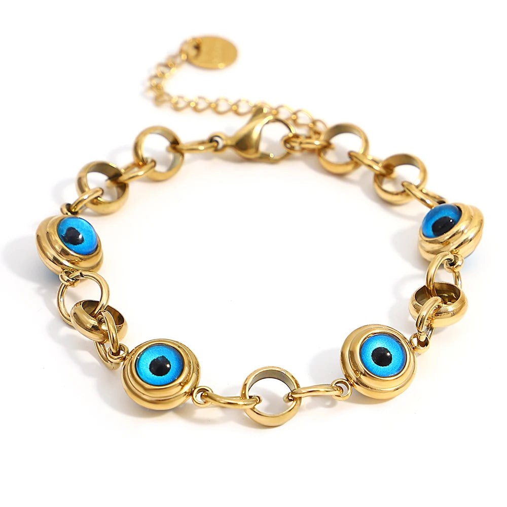 Aurora Evil Eye Bracelet